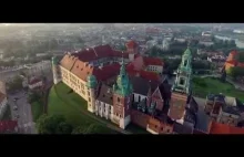 Kraków - Wawel z lotu ptaka