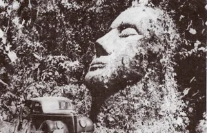 Kamienna głowa z Gwatemali