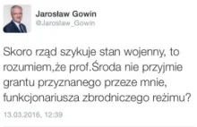 Sponsor Gowin daje, czyli koryto z napisem Polska.
