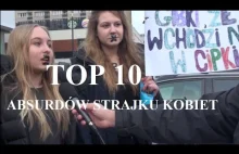 TOP 10 absurdów Strajku Kobiet