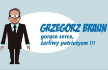 Grzegorz Braun spot Tęcza