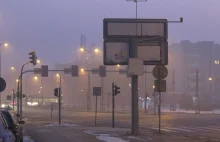 Smog dusi Kraków, pierwszy stopień zanieczyszczenia powietrza!