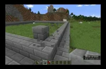 MINECRAFT CREATIVE MODE-Part 1 building a city next to the village