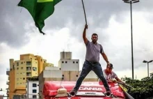 Gigantyczny protest brazylijskich przewoźników.