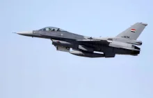 Iracki F-16 zbombardował cele w Syrii
