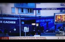 9.01.2015 - Nagranie ze szturmu policji na supermarket w Paryżu