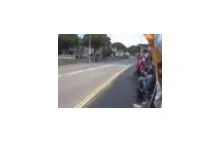 Wypadek podczas wyścigu ścigaczy na wyspie Man