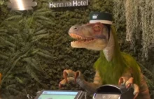 Tylko w Japonii: Dinozaur zamiast hotelowego recepcjonisty