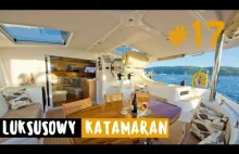 Jak wygląda wnętrze luksusowego JACHTU - Katamaran Knysna 500...