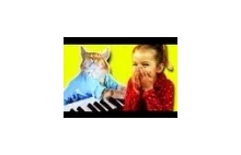 KIDS REACT to Keyboard Cat