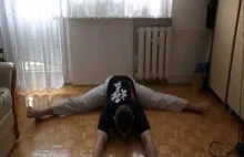 Szpagat podstawowe ćwiczenia rozciągające - split exercises