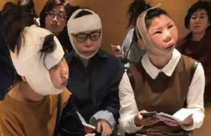 Trzy kobiety zrobiły sobie operacje plastyczne twarzy w Korei Południowej