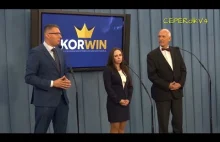 Konferencja prasowa - Rejestracja partii KORWiN i rozpoczęcie kampanii.