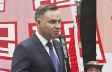 Prezydent Andrzej Duda komentuje aferę powiązaną z ustawą o obozach