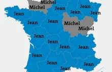 Najpopularniejsze imiona we Francji od 1946