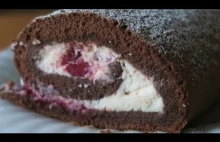 rolada czekoladowa | Roulade cake