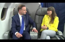 Pierwszy telewizyjny wywiad z Prezydentem Andrzejem Dudą