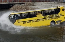Pływający autobus w Rotterdamie