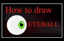 How to draw eye, eyeball for halloween in Adobe Illustrator - free tutorial