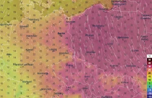 Wtorek: 35 °C w Polsce, a Niemcy 9 °C