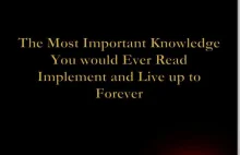 The Most Important Knowledge You would Ever Read Imple PDF|MP3#