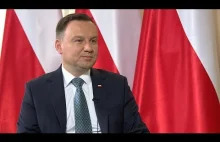 Prezydent Andrzej Duda nie wytrzymał swojego żartu