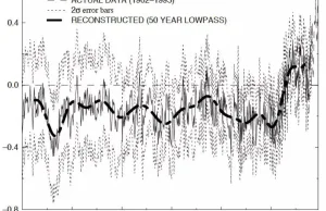 Twórca ikonicznego "wykresu kija hokejowego" przegrał z klimatosceptykiem