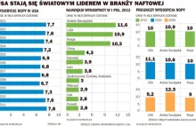 W USA dzięki złożom w łupkach rodzi się "nowy Bliski Wschód"