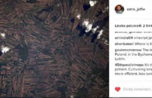 Astronauta NASA zrobił zdjęcia z kosmosu. Widać... Bychawę! [ZDJĘCIA]