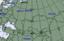 Potencjalna chmura radioaktywna po wybuchu rosyjskiej rakiety