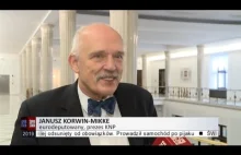 Janusz Korwin-Mikke o Teresie Piotrowskiej (29.12.2014 Superstacja