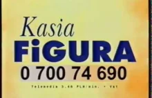 Reklama - Gorąca Linia nr 1, Kasia Figura - rok 1998
