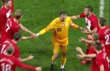 Pożegnanie Jerzego Dudka z reprezentacją podczas meczu Polska - Liechtenstein
