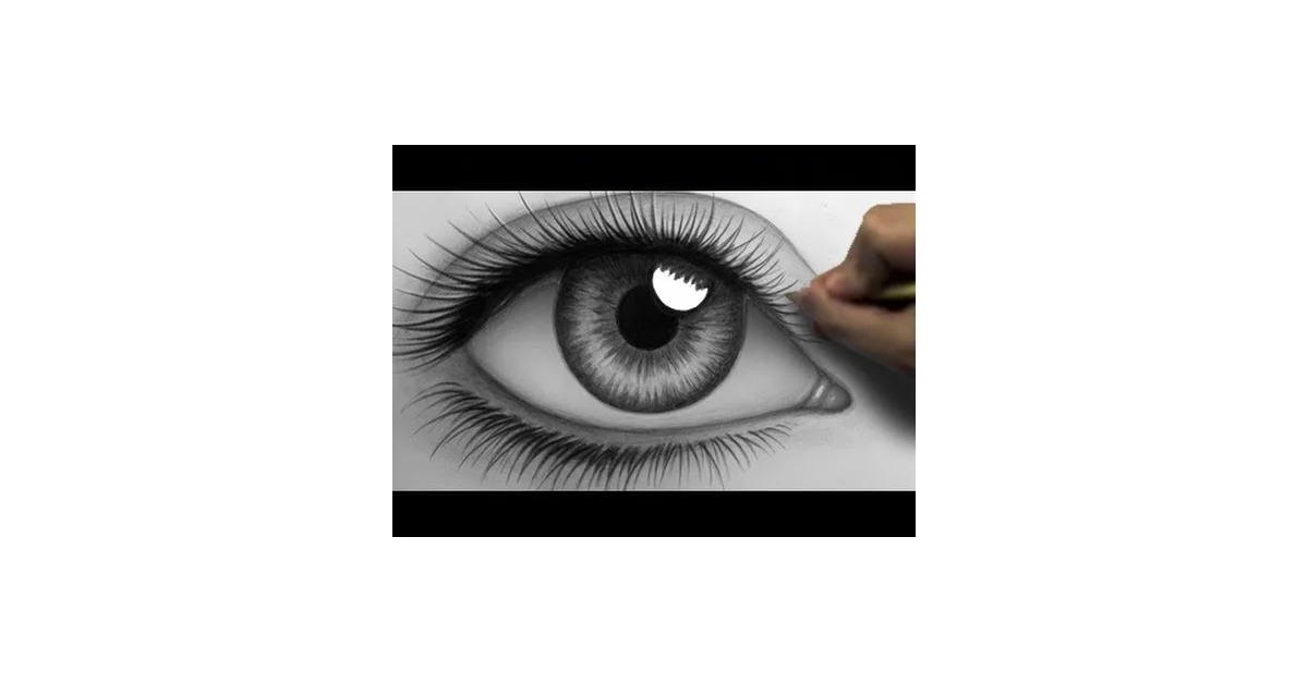 Jak Namalowaćnarysować Realistyczne Oko Wykoppl