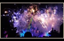 Disneyland Paris - pokaz na zamknięcie parku
