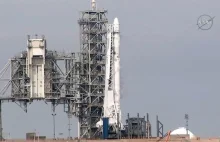 Start rakiety Falcon odwołany kilkanaście sekund przed czasem