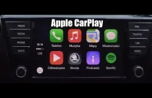 Jak działa Apple CarPlay? Test PL - Skoda Superb 2015