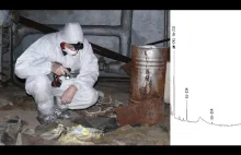 Radioaktywne piwnice szpitala w Prypeci - badania izotopów
