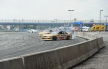 Stłuczka podczas driftingu na Stadionie Wrocław. Drogie auta zniszczone...