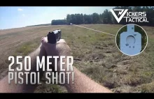 Strzelanie z pistoletu na 250 metrów ! - Larry Vickers, Tac TV