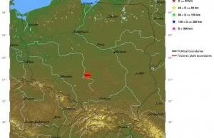 Trzesienie ziemi w Polsce o skali 4.2
