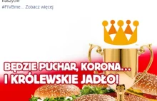 Burger King obiecuje siatkarzom rok jedzenia za darmo w zamian za wygraną.