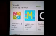 Google Play "Lokalne gry i aplikacje prosto z Polski", czyli od Agory.