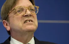 Guy Verhofstadt chce pilnego posiedzenia komisji PE w sprawie Polski