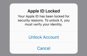 Właściciele iPhonów skarżą się, że ich Apple ID został zablokowany