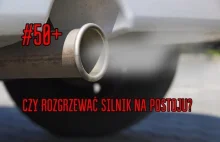 Czy rozgrzewać silnik na postoju?