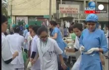 Wielu rannych i zabitych po potężny trzęsieniu w Nepalu