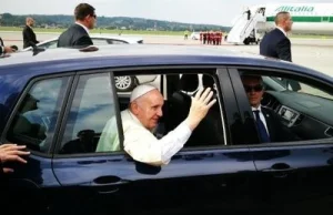 Oryginalny PAPAMOBILE Papieża Franciszka