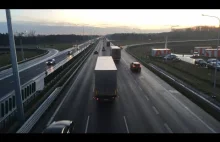 Otwarcie trzeciego pasa autostrady A2 w Poznaniu
