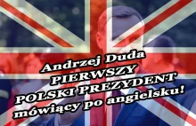 Andrzej Duda PIERWSZY POLSKI PREZYDENT mówiący po angielsku!